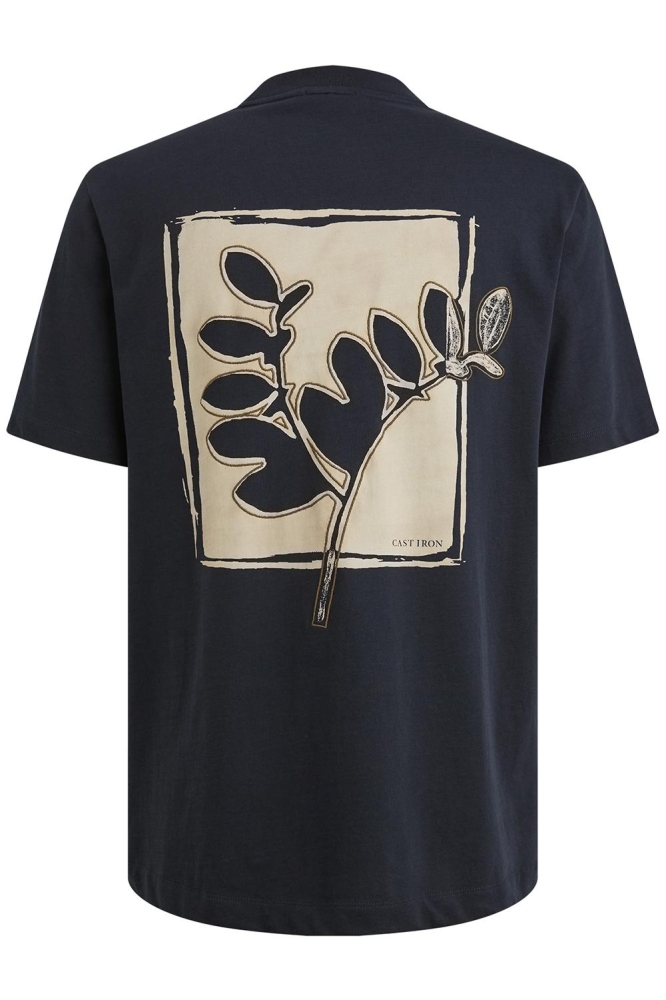 T SHIRT MET BACKPRINT CTSS2505587 5287 DARK SAPPHIRE